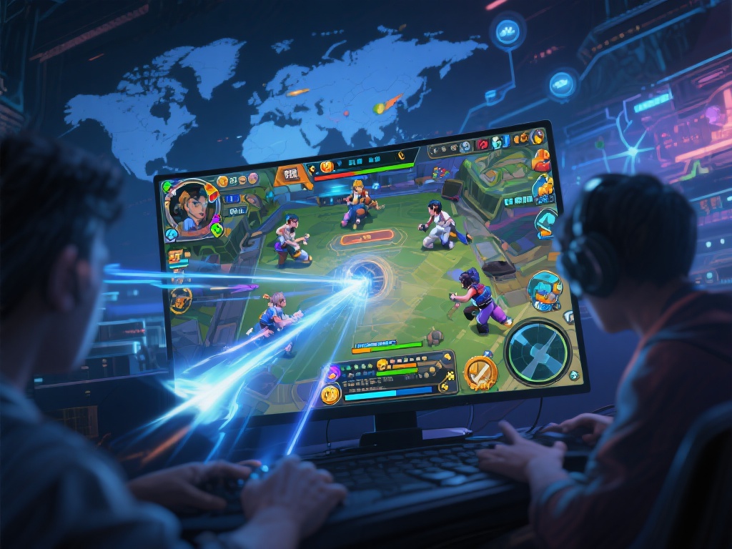 迅游VPN网络加速器,打造畅玩无阻的跨境游戏提速神器 网络游戏的魅力在于其能够打破空间限制,连接全球的玩