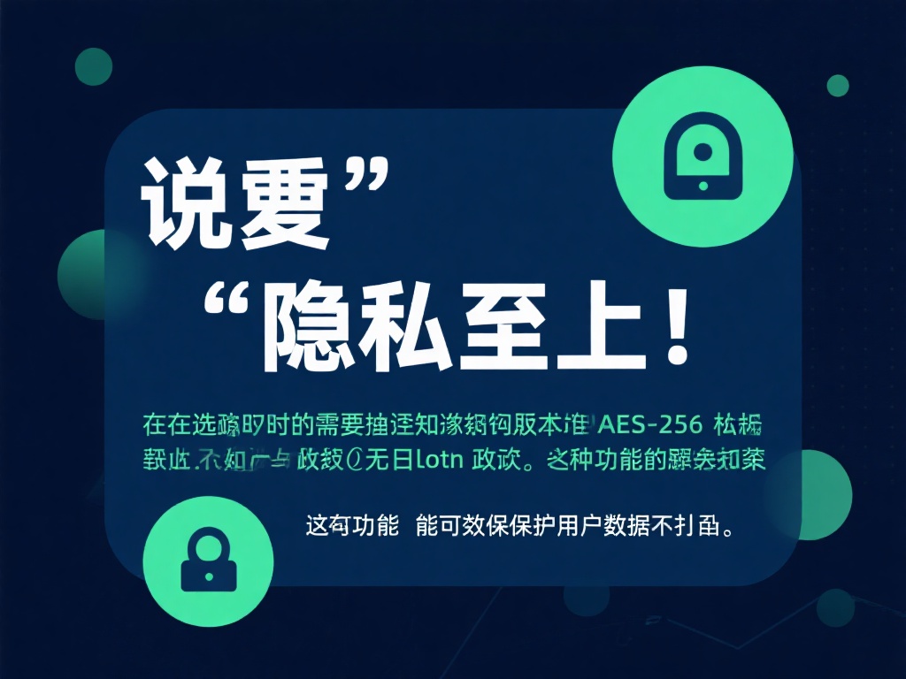 隐私政策与加密技术
俗话说“隐私至上”，在挑选时