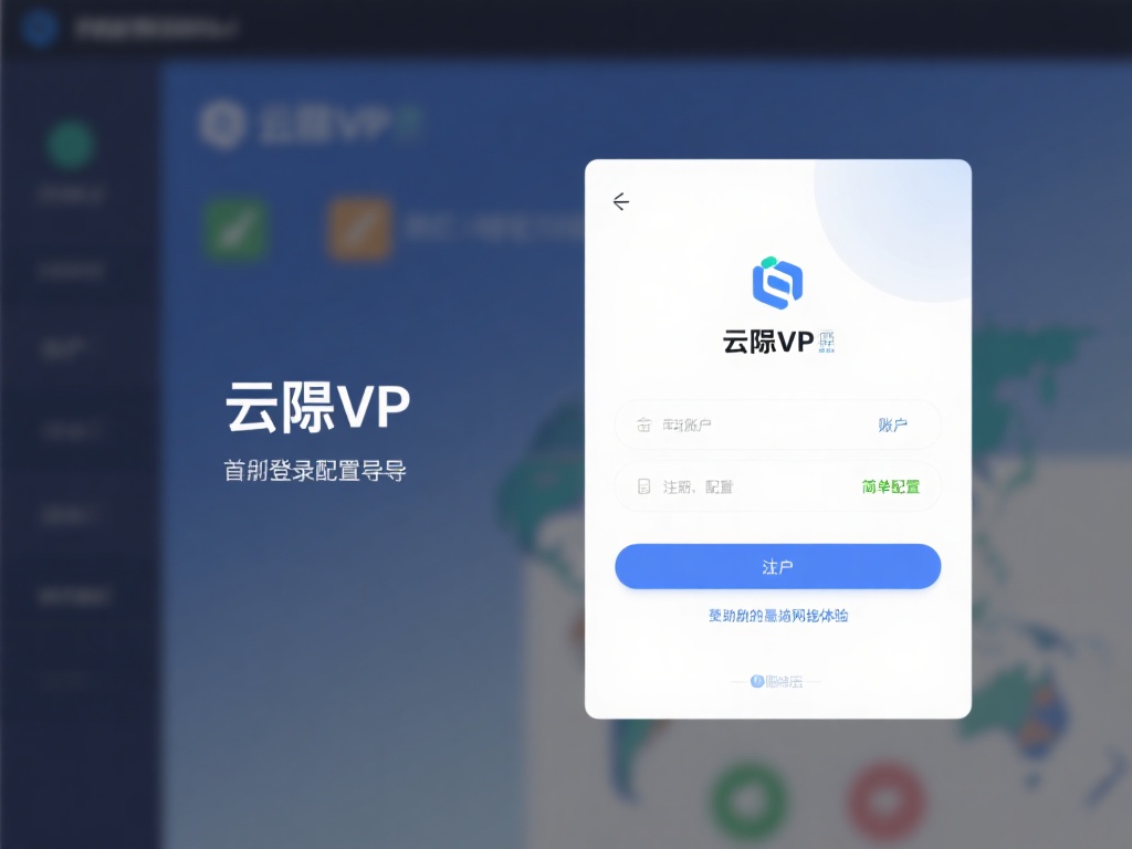 云际VPN下载及安装教程,轻松掌握使用方法 首次登录配置向导:首次打开云际VPN客户端时,您需