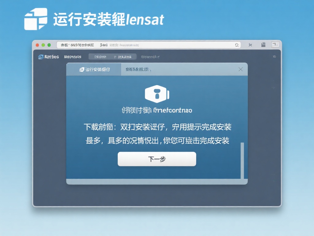 运行安装程序：&nbsp;下载完成后，双击安装程序，按照提示