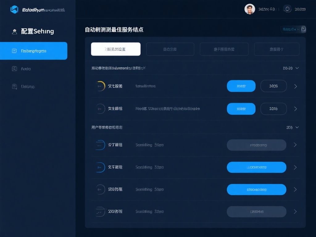 配置设置:&nbsp;启动程序后，系统会自动检测最佳服务器节