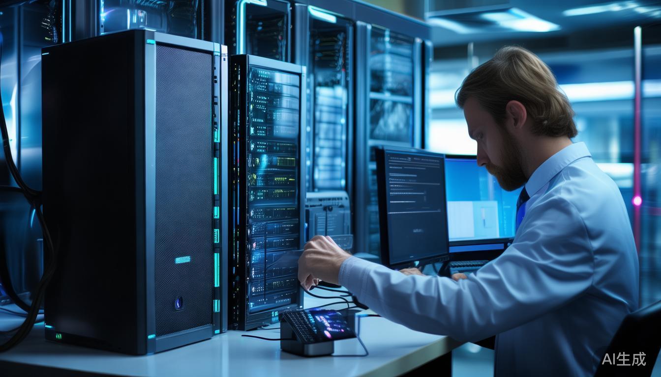 设置VPN服务器：在企业网络中部署VPN服务器。如